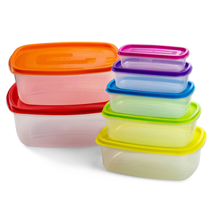 7 Pieces Home Food Storage Container Rectangle - bakeware bake house kitchenware bakers supplies baking