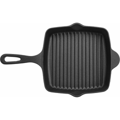 Cast Iron Square Griddle Pan -17Cm - bakeware bake house kitchenware bakers supplies baking