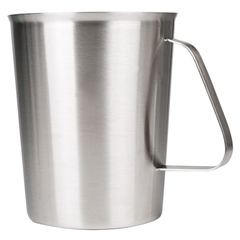 Stainless Steel Milk Frothing Jug - 2000Ml - bakeware bake house kitchenware bakers supplies baking