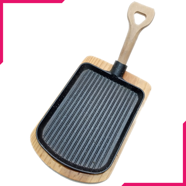 Cast Iron Serving Pan With Handle - bakeware bake house kitchenware bakers supplies baking