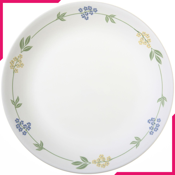 Corelle Livingware 10.25" Dinner Plate Secret Garden - bakeware bake house kitchenware bakers supplies baking