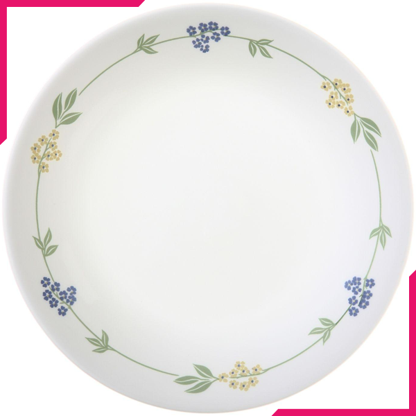 Corelle Livingware 6.75" Bread Butter Plate Secret Garden - bakeware bake house kitchenware bakers supplies baking