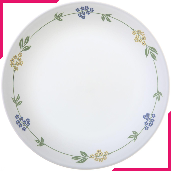 Corelle Livingware 8.5" Luncheon Plate Secret Garden - bakeware bake house kitchenware bakers supplies baking