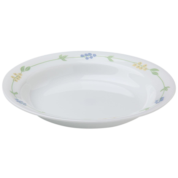 Corelle Livingware 15 oz Rimmed Plate Secret Garden - bakeware bake house kitchenware bakers supplies baking