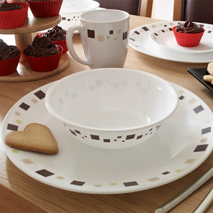 Corelle Livingware 16pc Dinnerware Set - Geometric