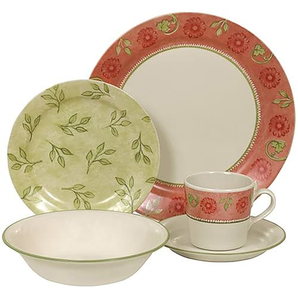 Corelle 20pc Dinnerware Set - Heirloom Bloom