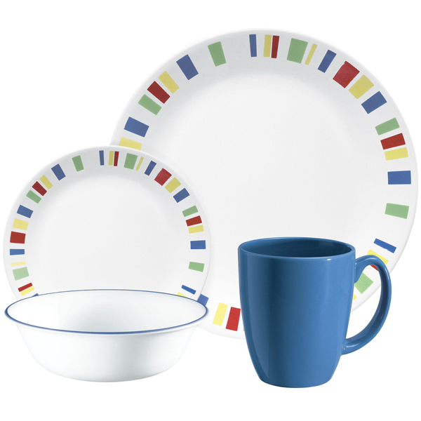 Corelle Livingware Series 16 Pcs Set Memphis - bakeware bake house kitchenware bakers supplies baking