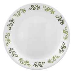 Corelle Livingware 8.5" Luncheon Plate Neo Leaf - bakeware bake house kitchenware bakers supplies baking