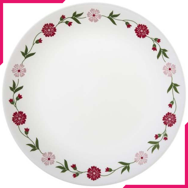 Corelle Livingware 8.5" Luncheon Plate Spring Pink - bakeware bake house kitchenware bakers supplies baking