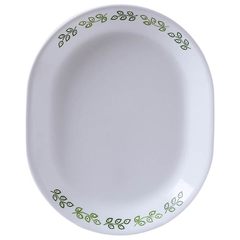 Corelle Livingware 12.25" Serving Platter Neo Leaf - bakeware bake house kitchenware bakers supplies baking