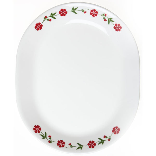 Corelle Livingware 12.25" Serving Platter Spring Pink - bakeware bake house kitchenware bakers supplies baking