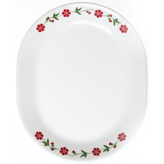 Corelle Livingware 12.25" Serving Platter Spring Pink - bakeware bake house kitchenware bakers supplies baking
