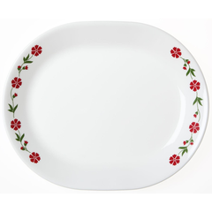 Corelle Livingware 12.25" Serving Platter Spring Pink - bakeware bake house kitchenware bakers supplies baking