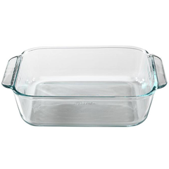 Pyrex Square Glass Baking Dish 2-qt - bakeware bake house kitchenware bakers supplies baking