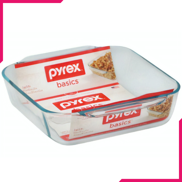 Pyrex Square Glass Baking Dish 2-qt - bakeware bake house kitchenware bakers supplies baking