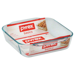 Pyrex Square Glass Baking Dish 2-qt - bakeware bake house kitchenware bakers supplies baking