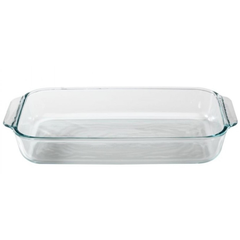 Pyrex Oblong Glass Baking Dish 3-quart - bakeware bake house kitchenware bakers supplies baking