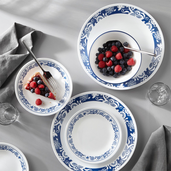 Corelle Livingware Series 16 Pcs Set True Blue - bakeware bake house kitchenware bakers supplies baking