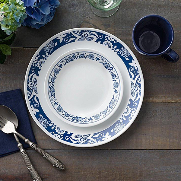 Corelle Livingware Series 16 Pcs Set True Blue - bakeware bake house kitchenware bakers supplies baking