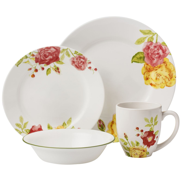 Corelle 16 Pcs Set Emma Jane - IMP - bakeware bake house kitchenware bakers supplies baking