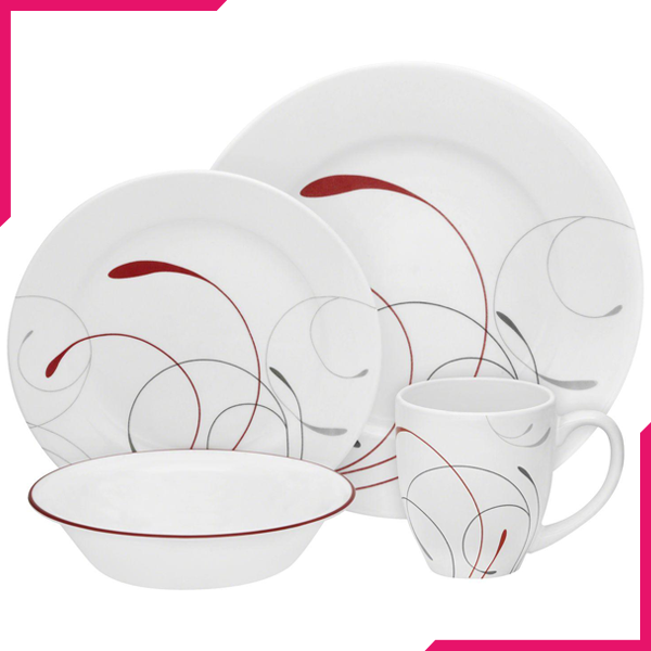Corelle 16 Pcs Set Splendor - IMP - bakeware bake house kitchenware bakers supplies baking