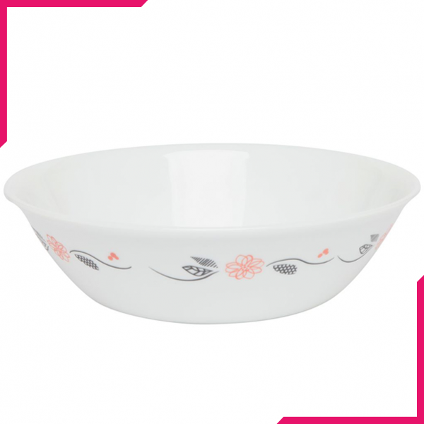 Corelle Livingware 1 qt Serving Bowl Tangerine Garden - bakeware bake house kitchenware bakers supplies baking