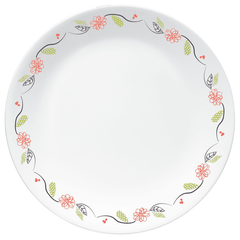 Corelle Livingware 10.25" Dinner Plate Tangerine Garden - bakeware bake house kitchenware bakers supplies baking