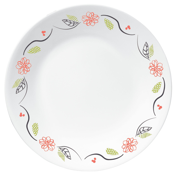Corelle Livingware Series 16 Pcs Set Tangerine Garden - bakeware bake house kitchenware bakers supplies baking