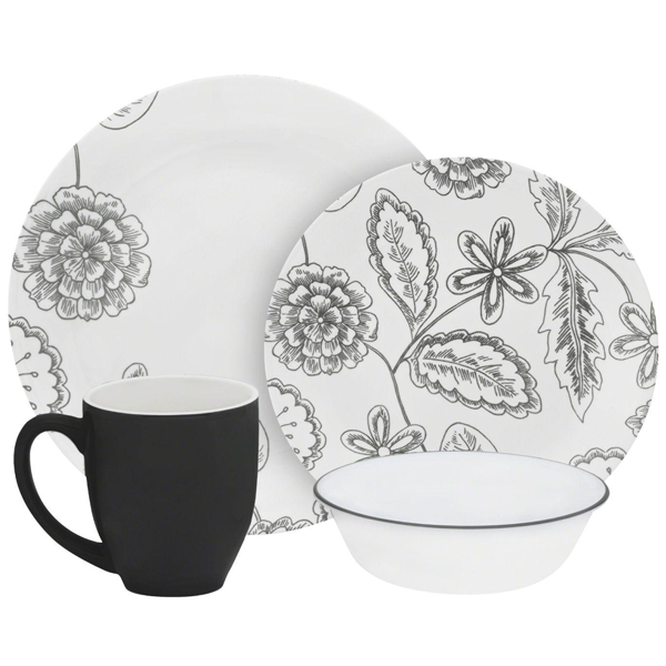Corelle 16 Pcs Set Reminisce -Vive - bakeware bake house kitchenware bakers supplies baking