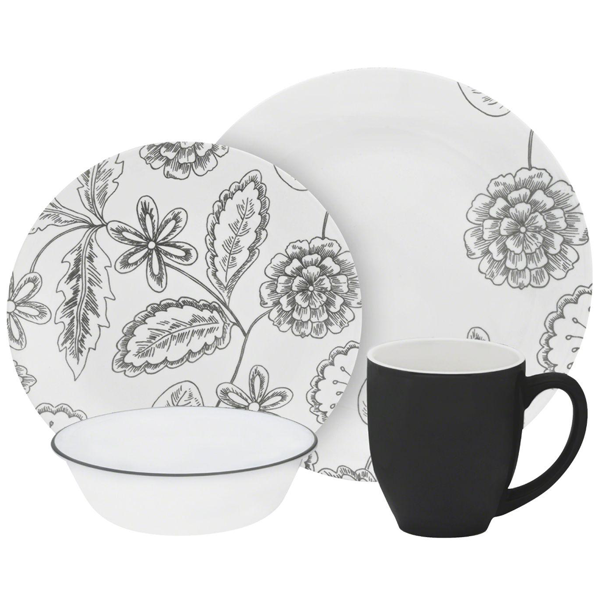 Corelle 16 Pcs Set Reminisce -Vive - bakeware bake house kitchenware bakers supplies baking