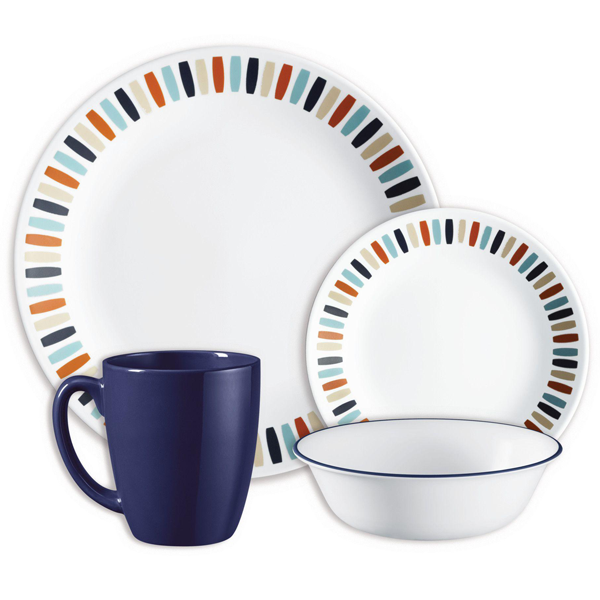 Corelle Livingware Series 16 Pc Set Payden - bakeware bake house kitchenware bakers supplies baking