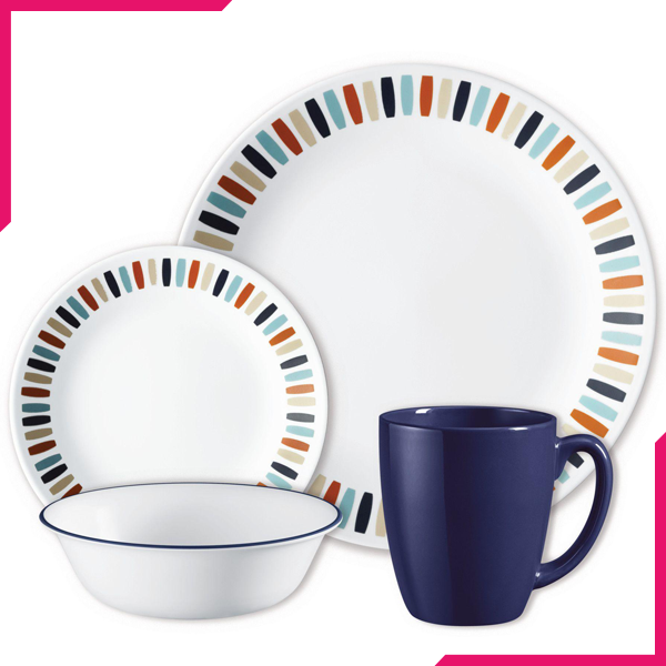 Corelle Livingware Series 16 Pc Set Payden - bakeware bake house kitchenware bakers supplies baking
