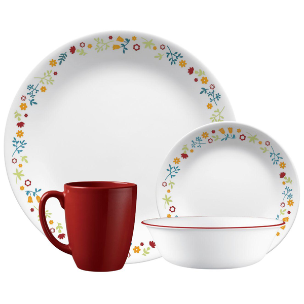 Corelle Livingware Series 16 Pcs Set Febe - bakeware bake house kitchenware bakers supplies baking