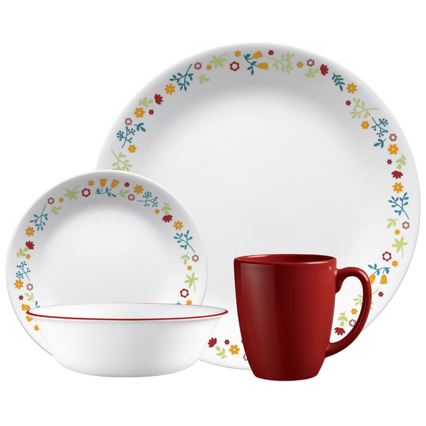 Corelle Livingware Series 16 Pcs Set Febe - bakeware bake house kitchenware bakers supplies baking