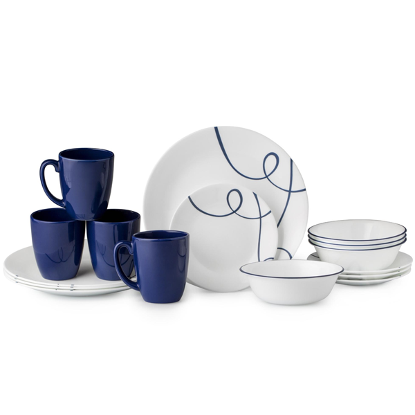 Corelle Livingware Series 16 Pcs Set Lia - bakeware bake house kitchenware bakers supplies baking