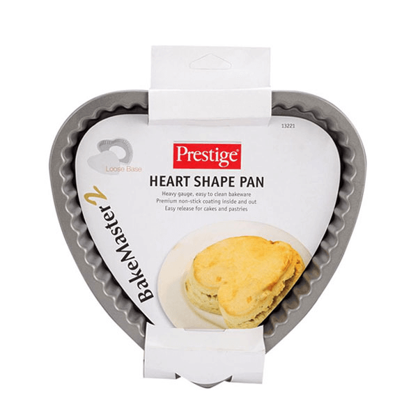 Prestige Loose Base Heart Shape - bakeware bake house kitchenware bakers supplies baking