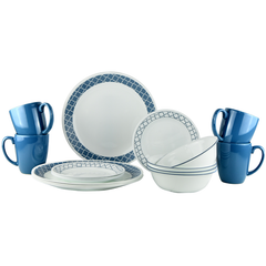 Corelle Livingware Series 16 Pcs Set Denham - bakeware bake house kitchenware bakers supplies baking