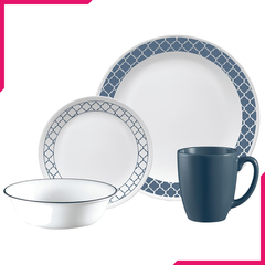 Corelle Livingware Series 16 Pcs Set Denham - bakeware bake house kitchenware bakers supplies baking
