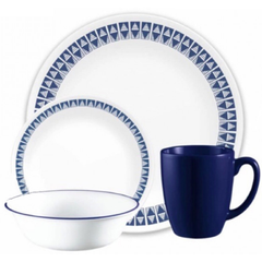 Corelle Livingware Series 16 Pcs Set Wheeler Diamond - bakeware bake house kitchenware bakers supplies baking