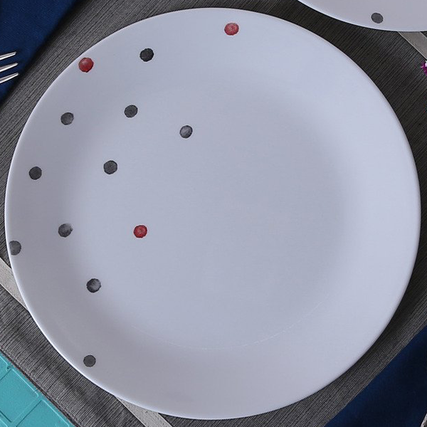Corelle 18 Pcs Set Polka Dottie - Vive - bakeware bake house kitchenware bakers supplies baking