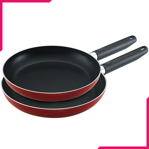 Prestige Twin Frypan 24+28cm - bakeware bake house kitchenware bakers supplies baking
