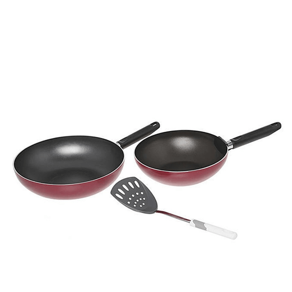 Prestige Classique 2Pcs Wokpan - bakeware bake house kitchenware bakers supplies baking