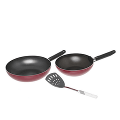 Prestige Classique 2Pcs Wokpan - bakeware bake house kitchenware bakers supplies baking