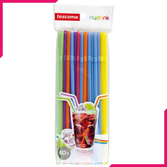 Tescoma Drinking Straws Long Hinge - bakeware bake house kitchenware bakers supplies baking