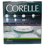Corelle Livingware Series 32 Pcs Set Florets - bakeware bake house kitchenware bakers supplies baking