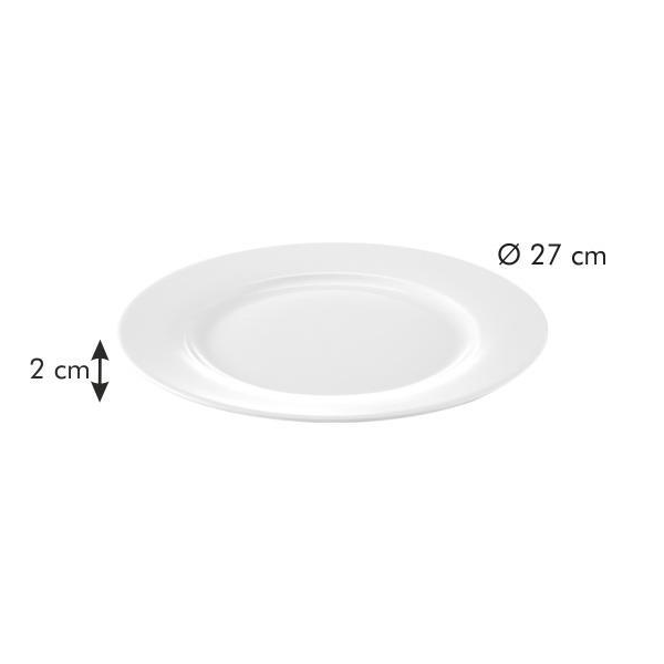 Tescoma Dinner Plate 27cm - bakeware bake house kitchenware bakers supplies baking