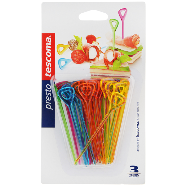 Tescoma Presto Party Picks 30pcs - bakeware bake house kitchenware bakers supplies baking