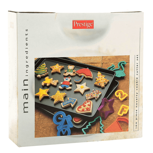 Prestige 100Pcs Novelty Cookie - bakeware bake house kitchenware bakers supplies baking
