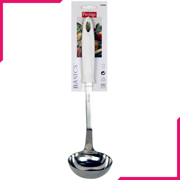 Prestige Basic Steel Soup Ladle - bakeware bake house kitchenware bakers supplies baking