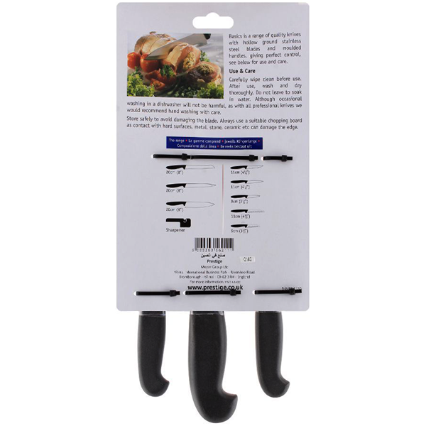 Prestige 3pcs Knife - bakeware bake house kitchenware bakers supplies baking